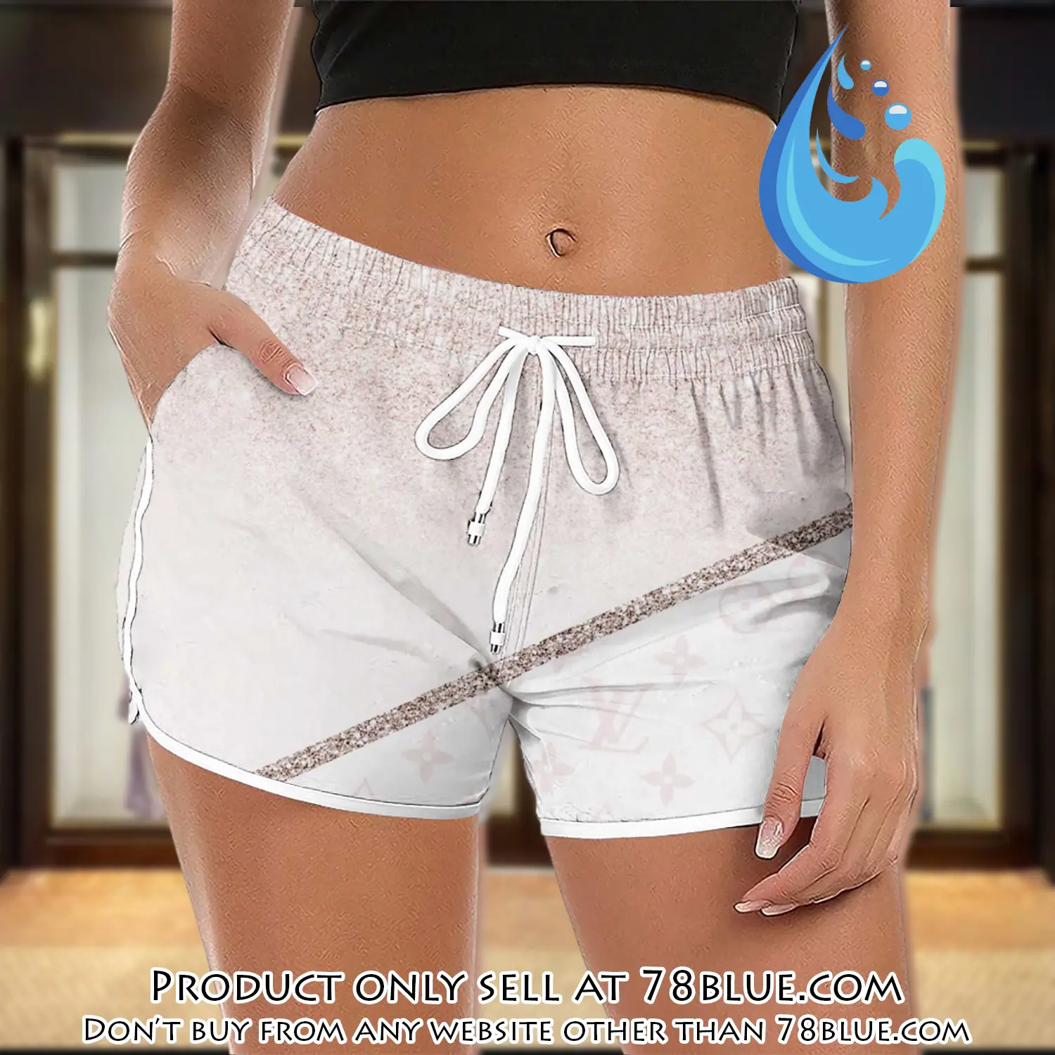 Limited edition lv women shorts lady beach shorts wms1028 78b2043597